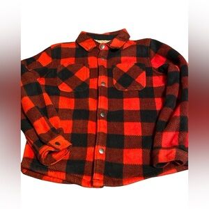 Weatherproof Vintage Lumber jacket with warm lining on the inside